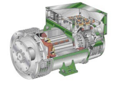 崇仁发电机内部结构图